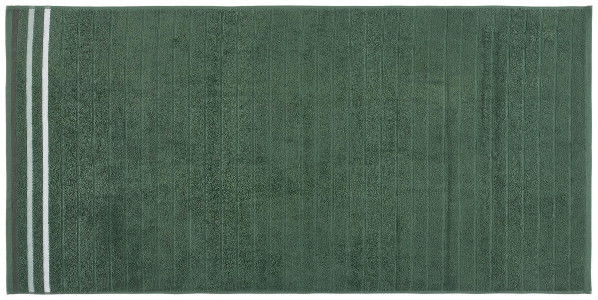 Duschtuch Marta Marta - dunkelgrün (70,00/140,00cm) - oh cosy