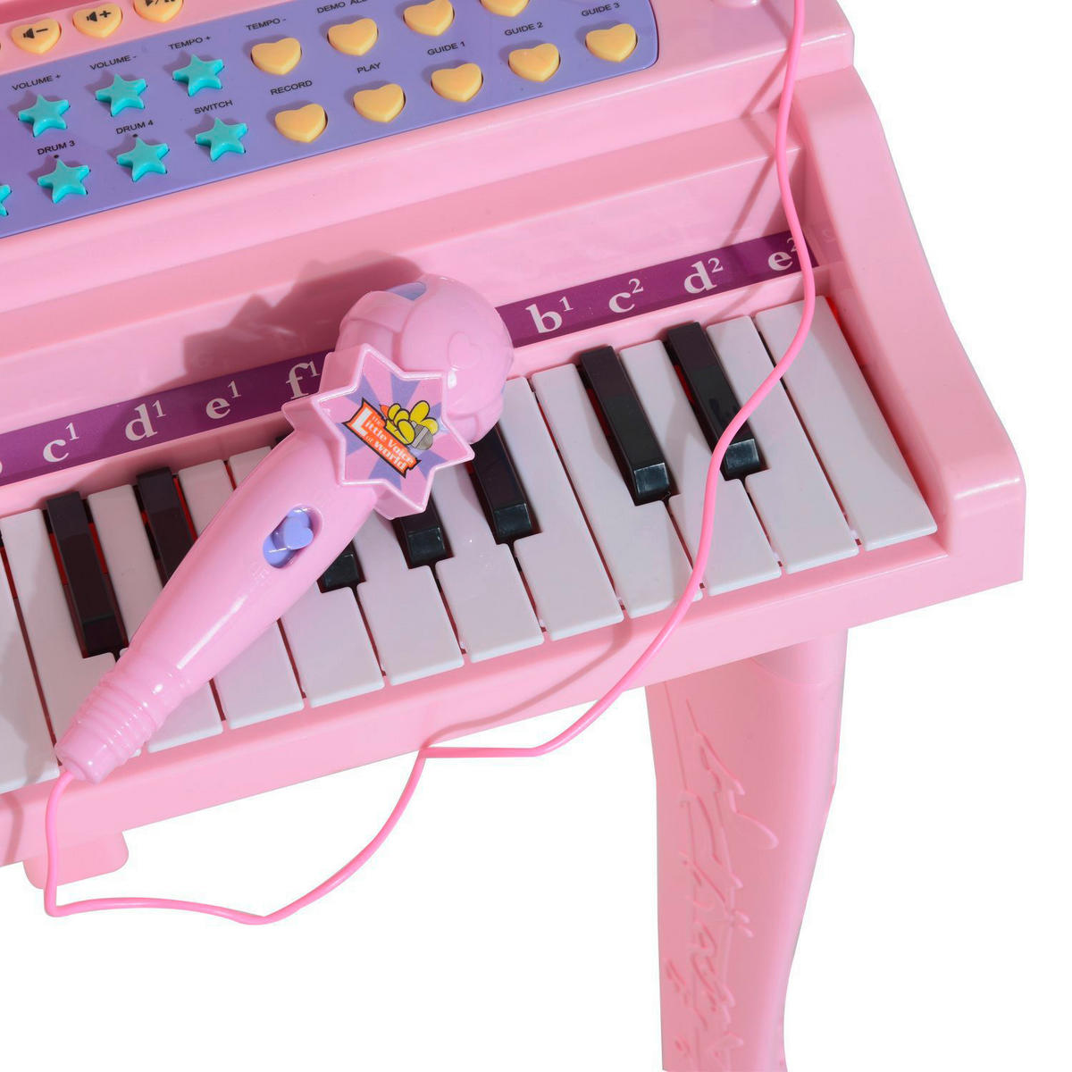 HOMCOM Kinderklavier B/H/L: ca. 39x69x48 cm Kinderklavier - pink (48,00/39,00/69,00cm) - HOMCOM
