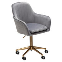 Drehstuhl grau Bürostuhl - grau (52,00/105,00/54,00cm) - Amstyle