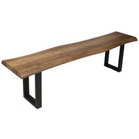 Bank Thea B/H/T: ca. 180x46x40 cm Thea - schwarz (180,00/46,00/40,00cm)