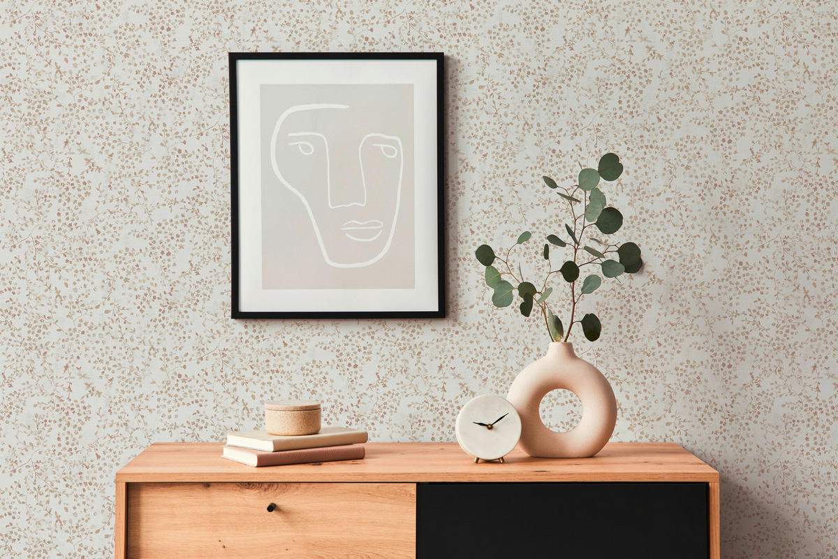 A.S.Creation Vliestapete braun beige B/H/D: ca. 53x1005x8,1 cm Vliestapete - beige/braun (8,10/1005,00cm) - A.S.Creation