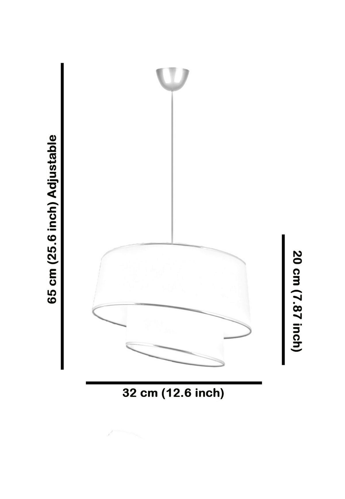 Opviq Pendelleuchte gold grau Stoff Metall B/H/L: ca. 32x65x32 cm E27 1 Brennstellen Barette Hazeran - gold/grau (32,00/32,00/65,00cm) - Opviq