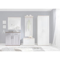 Schuhkommode Romance Eiche San-Remo Nachbildung Sibiu Lärche Nachbildung B/H/T: ca. 96x91x38 cm Romance - Eiche (96,00/91,00/38,00cm)