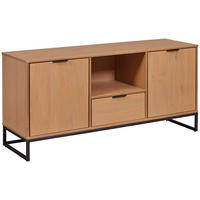 TV-Board Vivo 2T1S Oak lackiert B/H/L: ca. 45,3x50x150 cm Vivo 2T1S - Oak (150,00/45,30/50,00cm) - Inter Link