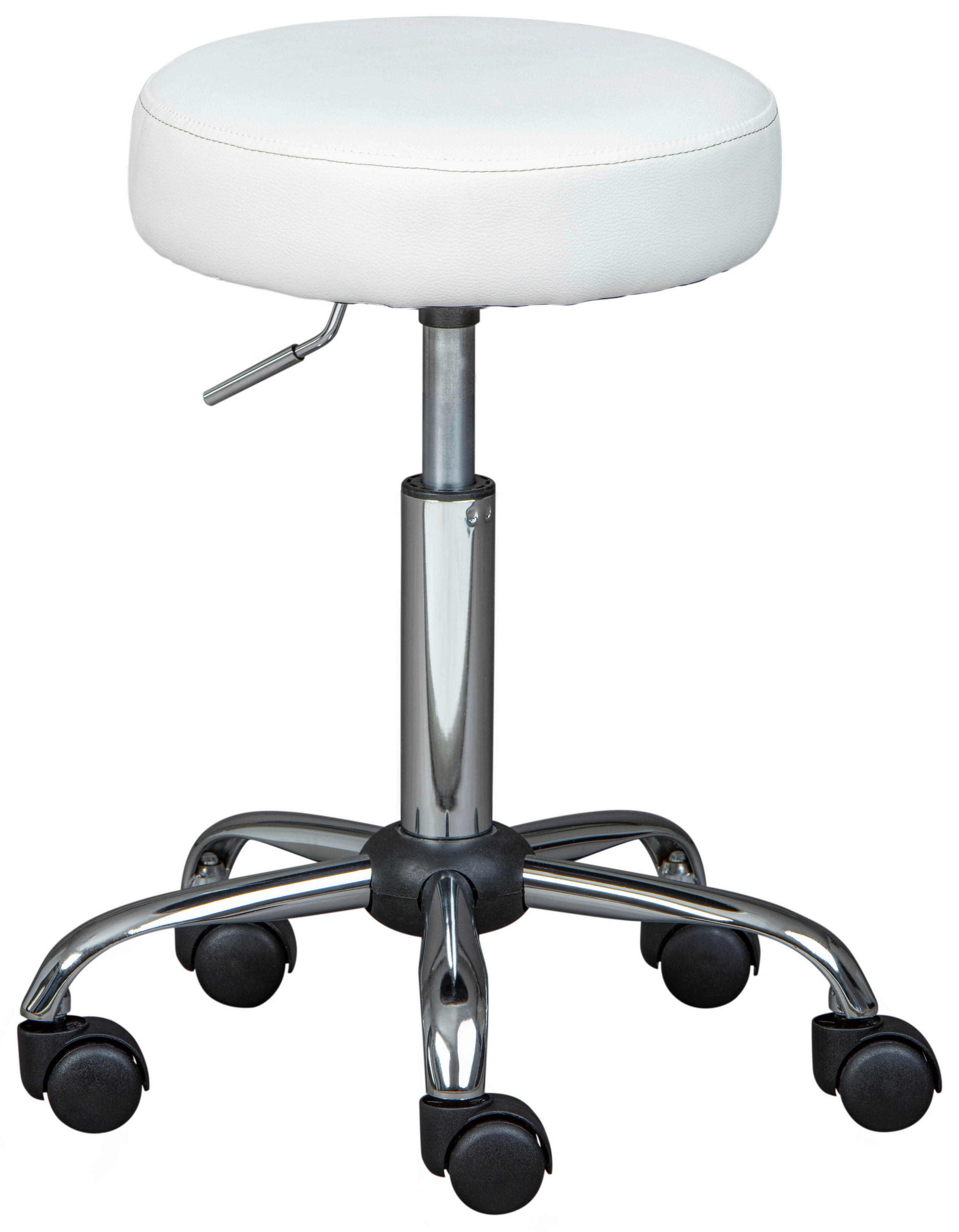 Sitzhocker Asra weiß B/H/T: ca. 33x66x33 cm Asra - weiß (33,00/66,00/33,00cm) - Inter Link