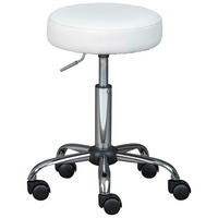 Sitzhocker Asra weiß B/H/T: ca. 33x66x33 cm Asra - weiß (33,00/66,00/33,00cm) - Inter Link