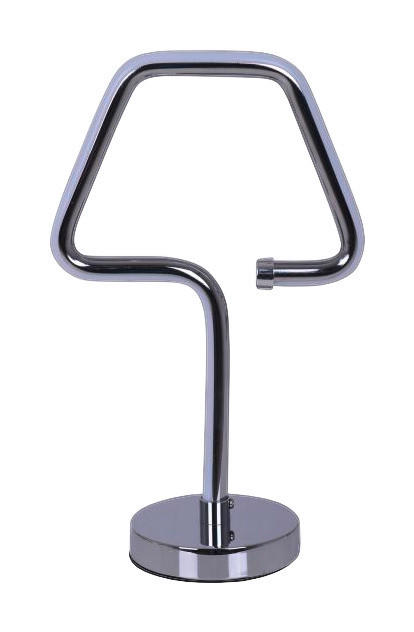 Näve Leuchten LED Tischleuchte NV3151842 Chrom Aluminium B/H/T: ca. 18x30x10 cm null 100 Brennstellen Loop Line - Chrom (18,00/30,00/10,00cm) - Näve Leuchten