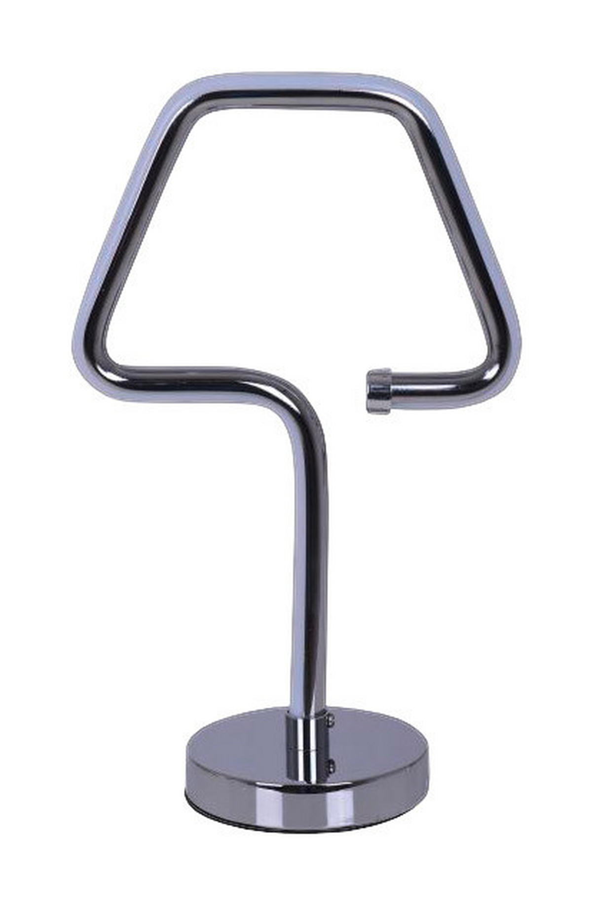 Näve Leuchten LED Tischleuchte NV3151842 Chrom Aluminium B/H/T: ca. 18x30x10 cm null 100 Brennstellen Loop Line - Chrom (18,00/30,00/10,00cm) - Näve Leuchten