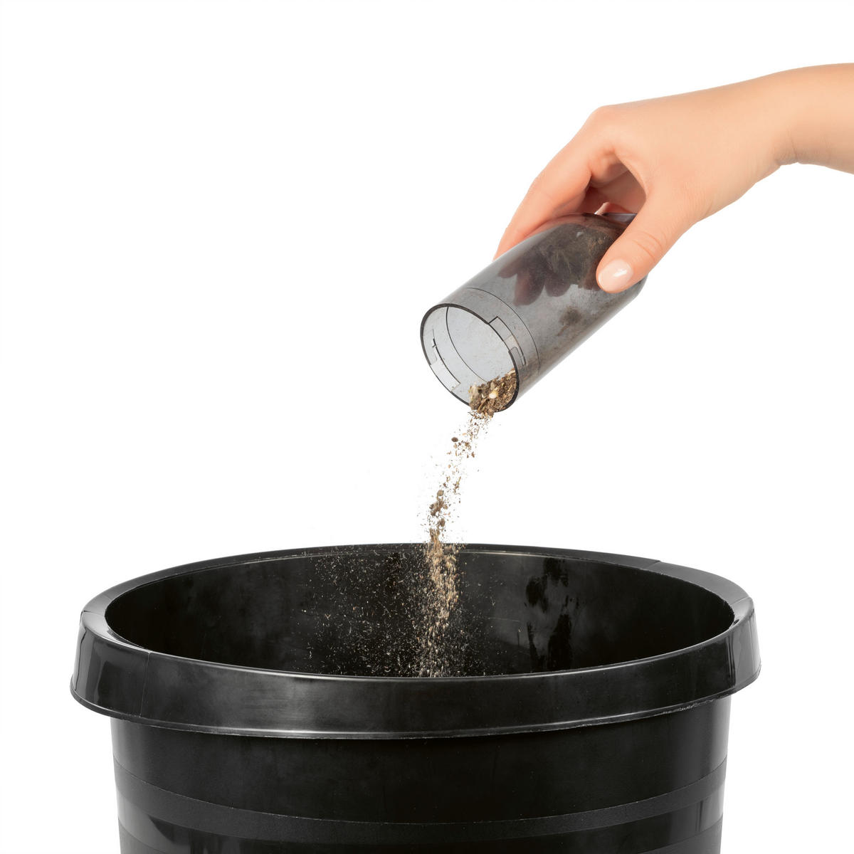 CLEANmaxx Akku-Handstaubsauger anthrazit schwarz B/H/L: ca. 17x7x23,5 cm Akku-Handstaubsauger_Zyklon_9tlg. - schwarz/anthrazit (23,50/17,00/7,00cm) - CLEANmaxx