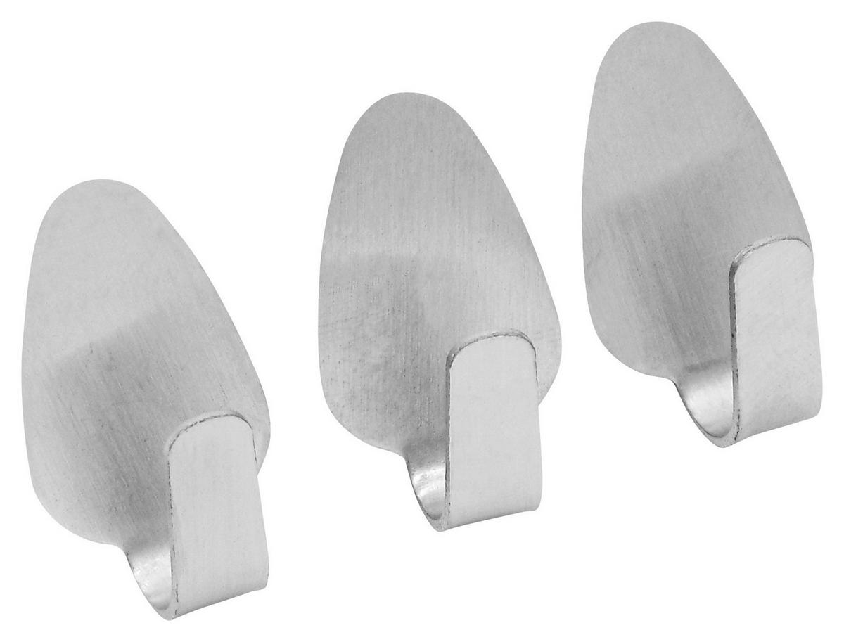 Fackelmann Klebehaken Klebehaken_3erPack - (7,90/1,50/17,00cm) - Fackelmann