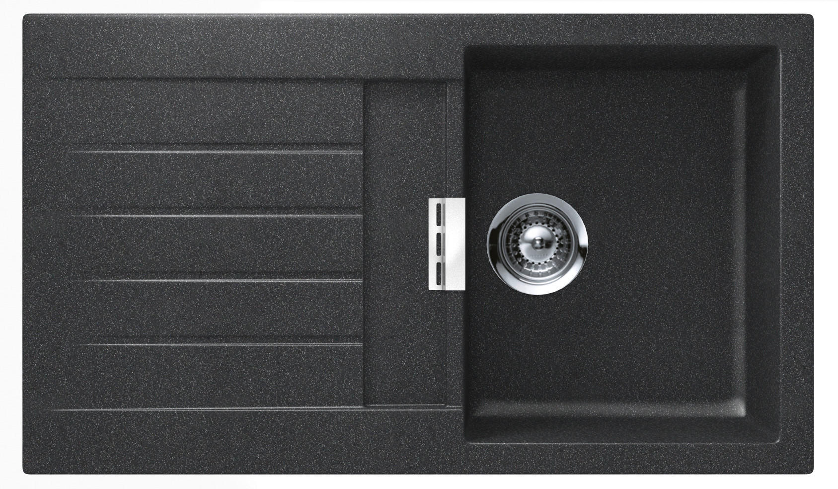 SCHOCK Einbauspüle Signus D-100 Cristadur B/H/T: ca. 86x20x50 cm Signus D-100 - (86,00/20,00/50,00cm) - SCHOCK