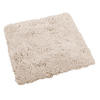 Badematte Badematte_Shaggy beige 50x50cm - beige (50,00/50,00cm)