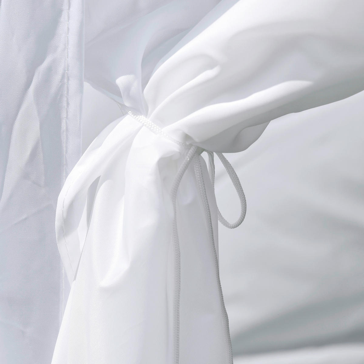 Outsunny Faltpavillon weiß Stahl B/H/L: ca. 200x204x200 cm Faltpavillon - weiß (200,00/200,00/204,00cm) - Outsunny