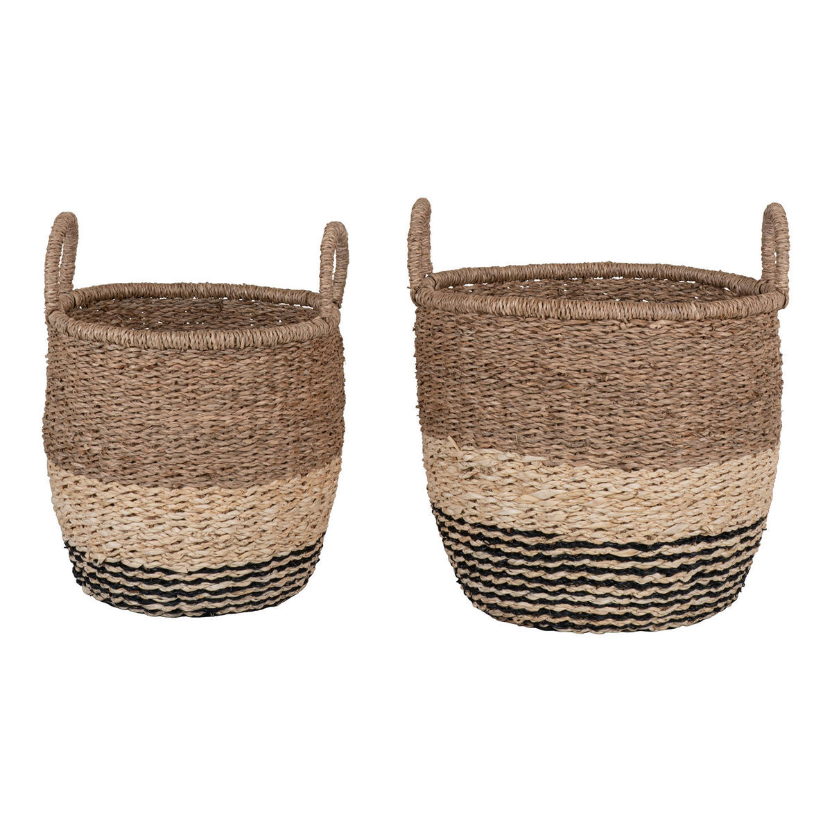 Aufbewahrungskorb 2er Set Lima Lima - braun/natur