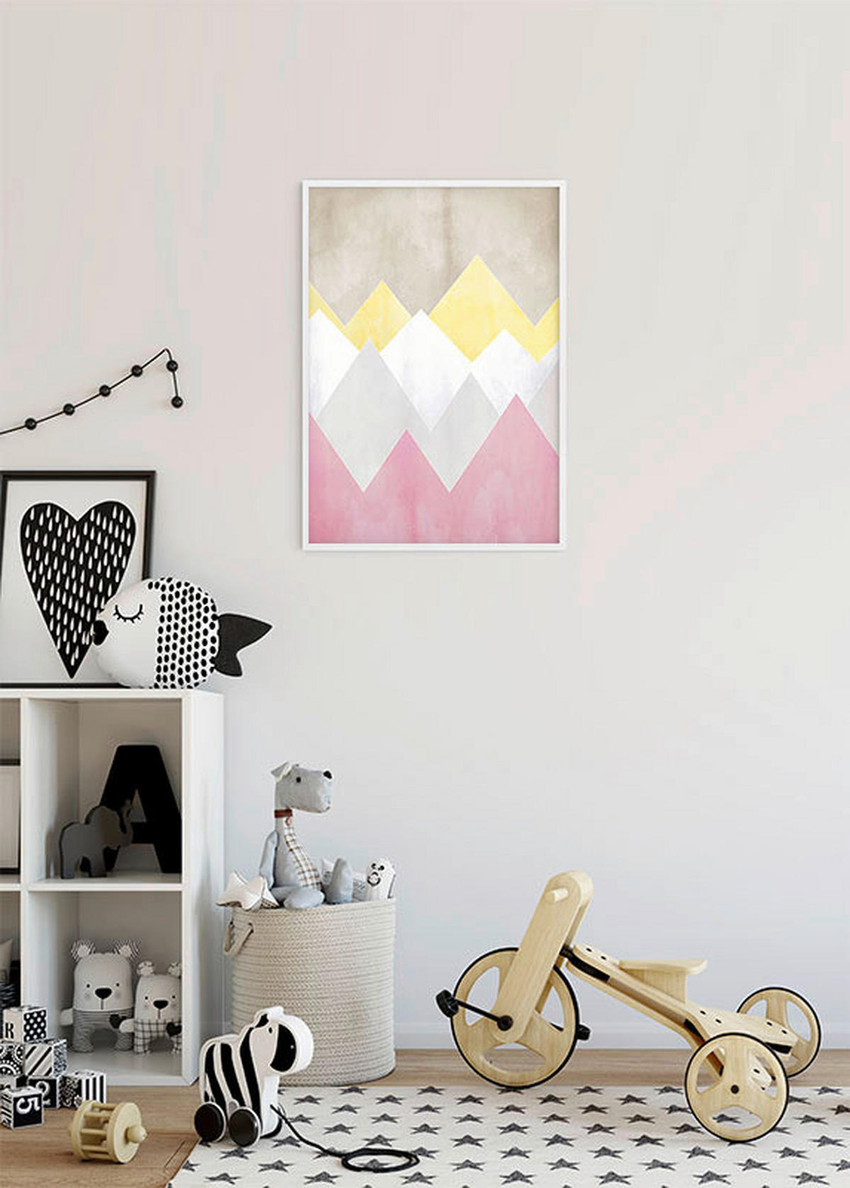 Komar Poster Sunrise Mountain Spring Sunrise Mountain Spring - (30,00/40,00cm) - Komar