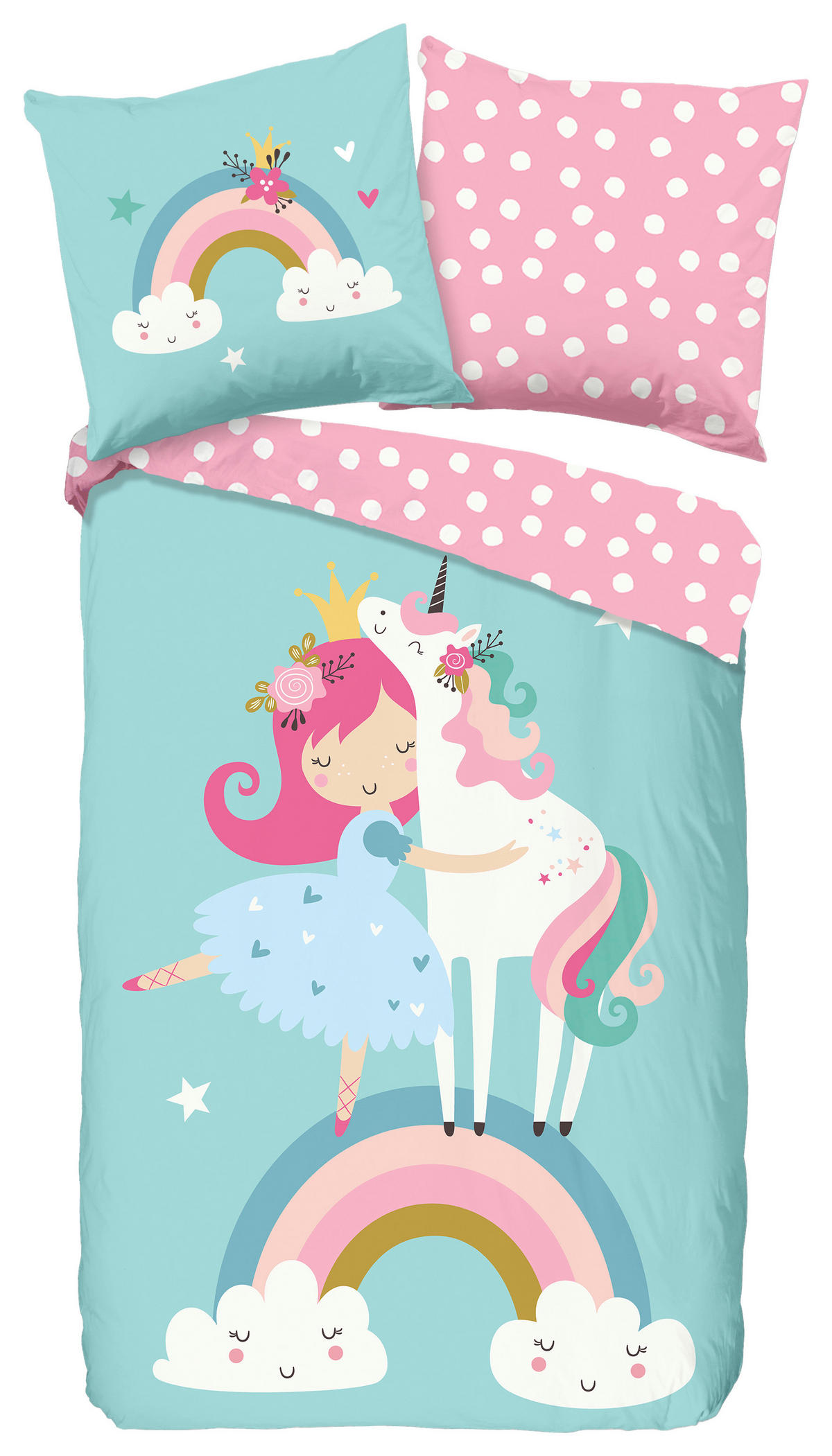 Baumwoll Bettwäsche Heaven Renforce Heaven - Multi (135,00/200,00cm) - Good Morning