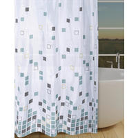 Duschvorhang Polyester B/L: ca. 180x200 cm Duschvorhang_Mosaic - (180,00/200,00cm) - Acus