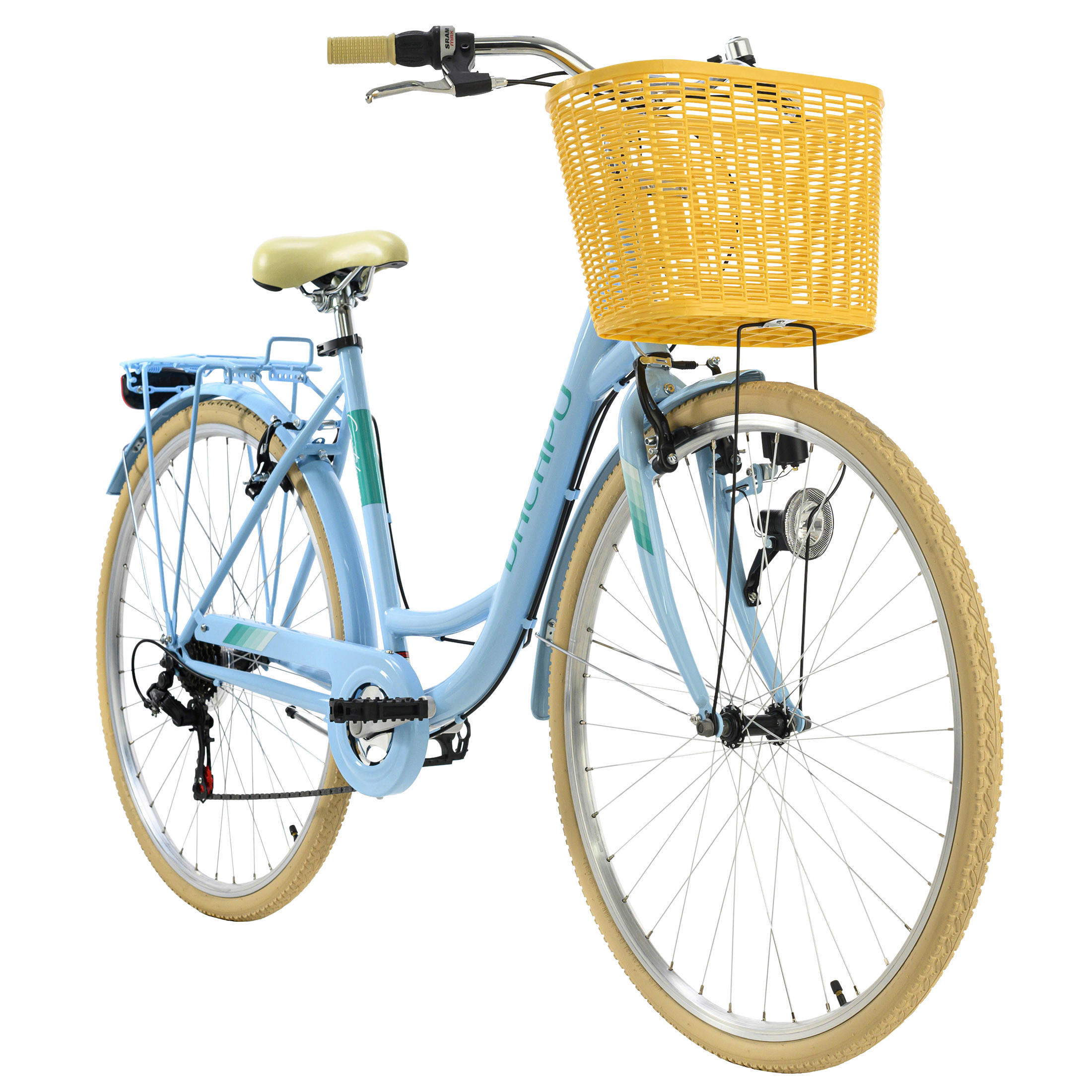 KS-Cycling City-Bike Cantaloupe 28 Zoll Rahmenhöhe 48 cm 6 Gänge blau blau ca. 28 Zoll