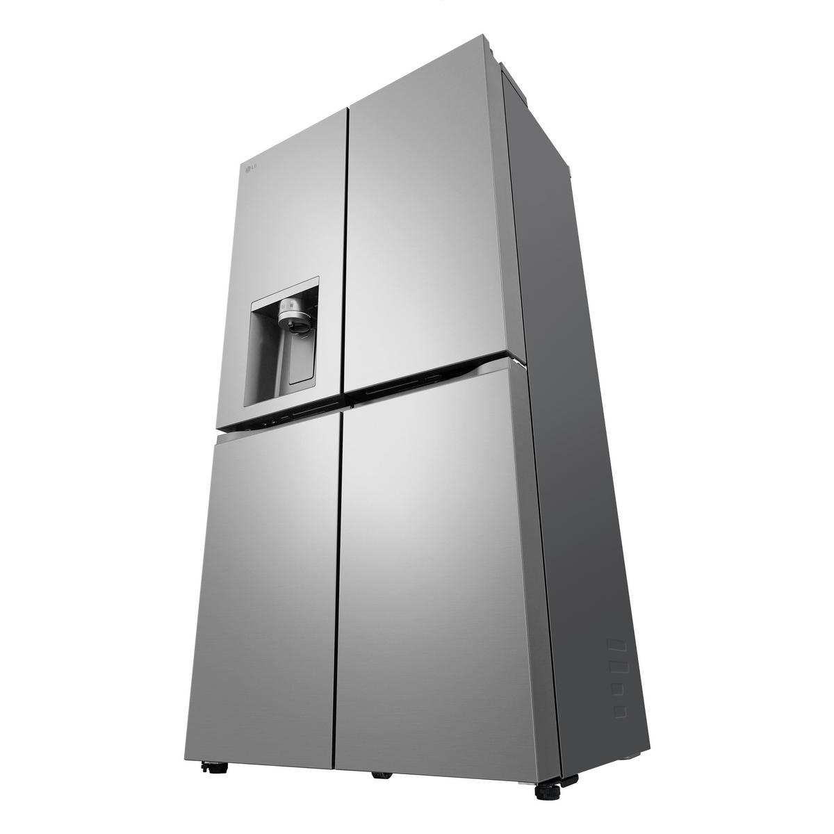 LG Multi Door GML960PYFE silber B/H/T: ca. 91,4x179,2x72,9 cm Multi-Door GML960PYFE - silber (91,40/179,20/72,90cm) - LG