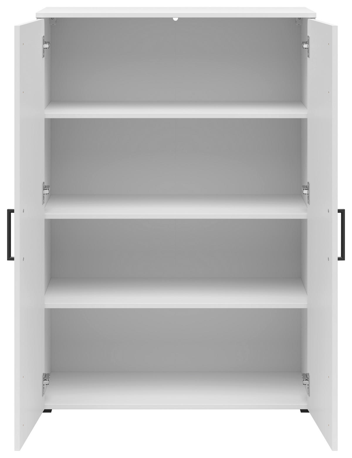 Kommode Multi-Stauraum Typ 31 weiß B/H/T: ca. 80x115x40 cm Multi-Stauraum Typ 31 - weiß (80,00/115,00/40,00cm)