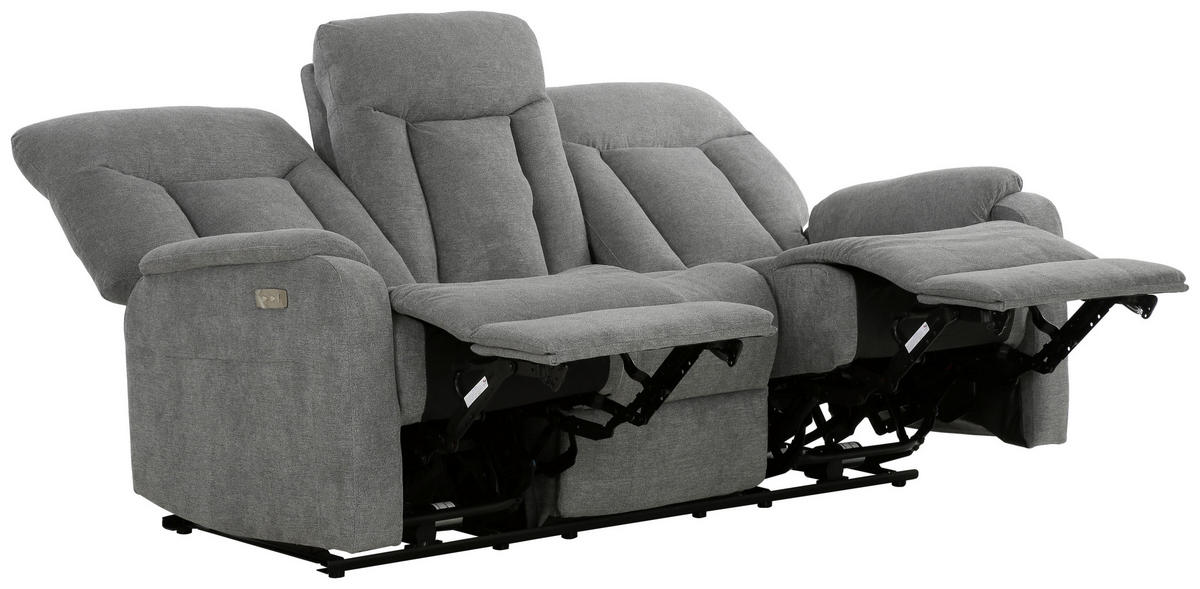 Sofa 3-2-1 FM3215 grau Microfaser FM3215 - grau