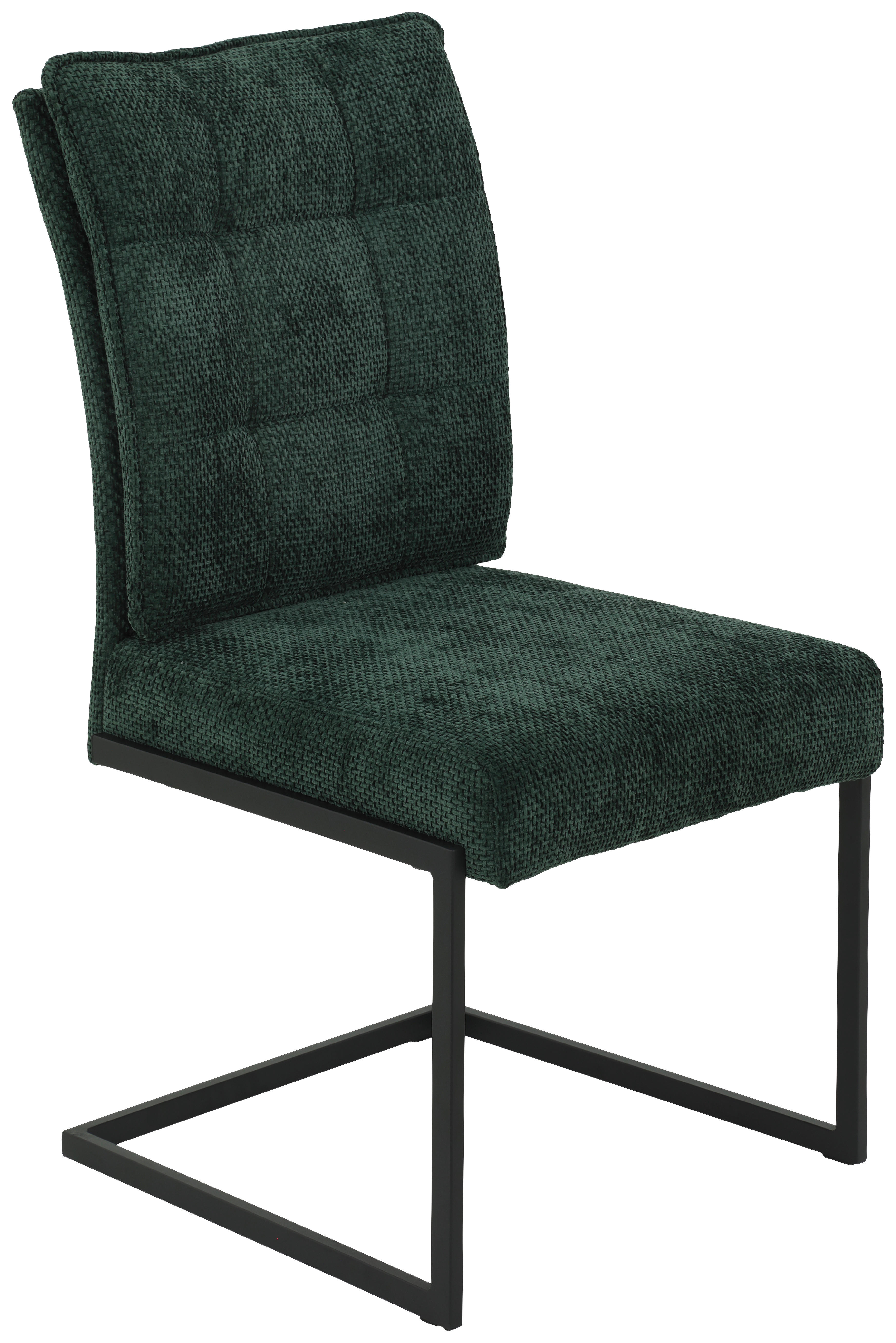 Schwingstuhl Olivia, 2er-Set grün Microfaser Webstoff B/H/T: ca. 52x98x66 cm Olivia, 2er-Set - grün (52,00/98,00/66,00cm) - Hela