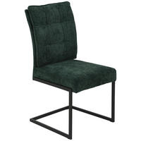 Schwingstuhl Olivia, 2er-Set grün Microfaser Webstoff B/H/T: ca. 52x98x66 cm Olivia, 2er-Set - grün (52,00/98,00/66,00cm) - Hela