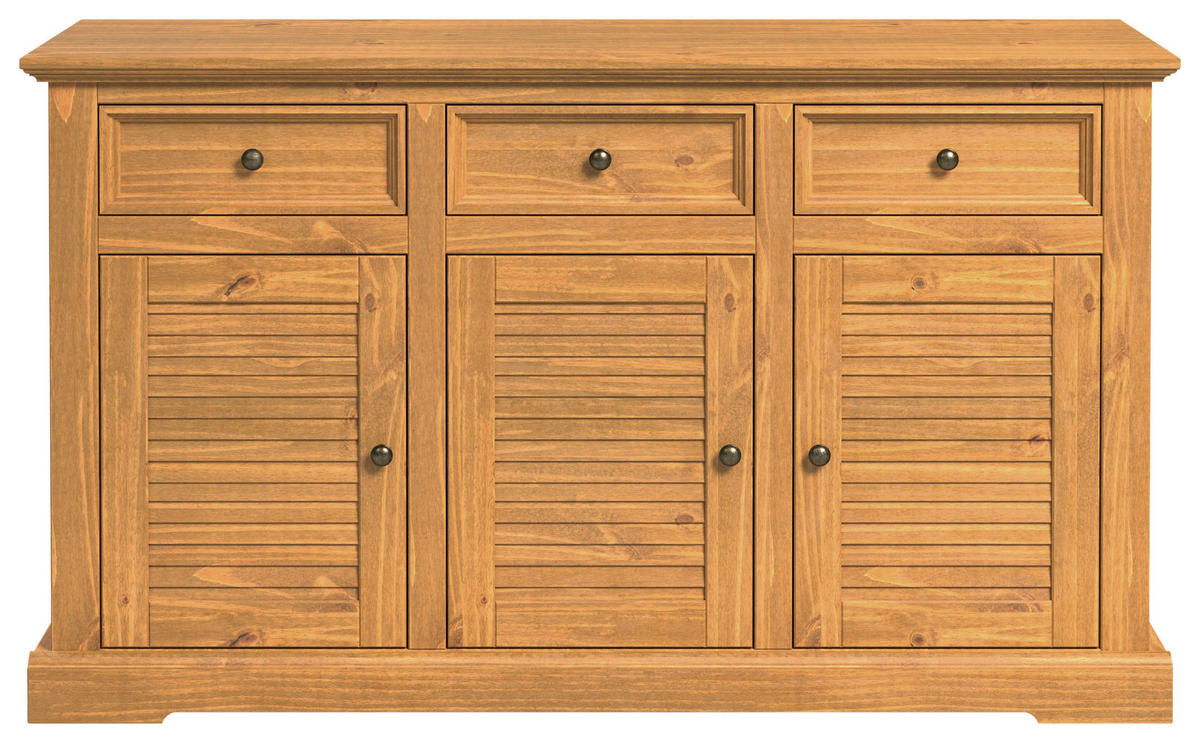 Kommode Breda honig B/H/T: ca. 154x89x42 cm Breda - honig (154,00/89,00/42,00cm)