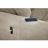 Ecksofa beige Flachgewebe B/H/T: ca. 277x109x187 cm Slider_Ecksofa - beige/Eiche (277,00/109,00/187,00cm)