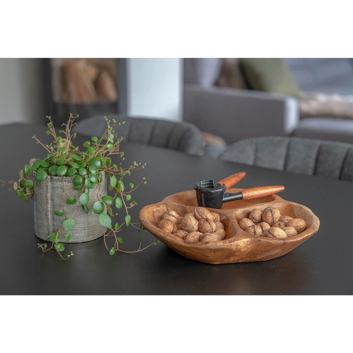Servierschale Nola Nola - teak (30,00/30,00/5,00cm)