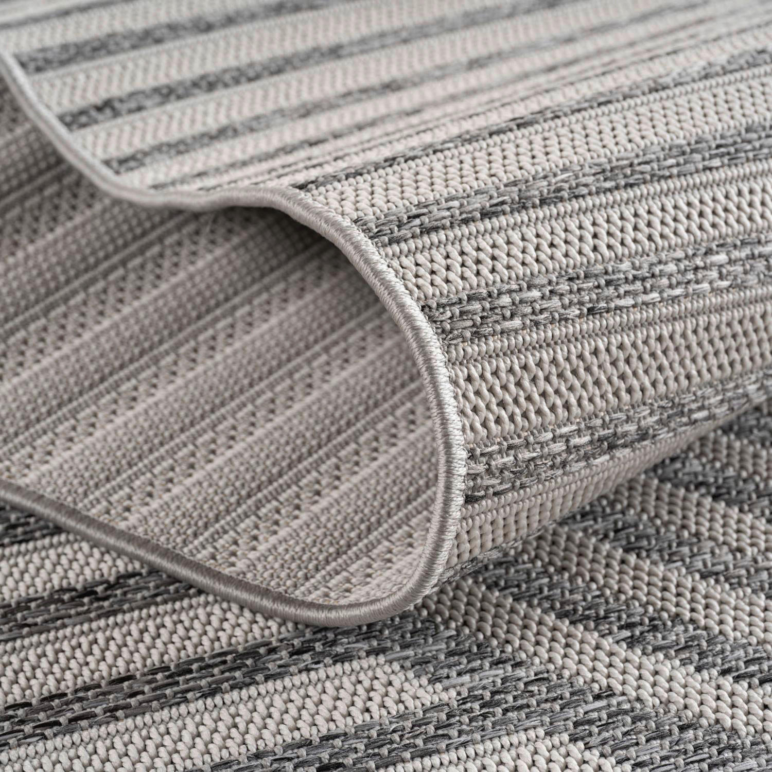 Ayyildiz Outdoorteppich DESERT grau B/L: ca. 280x370 cm DESERT - grau (280,00/370,00cm) - Ayyildiz