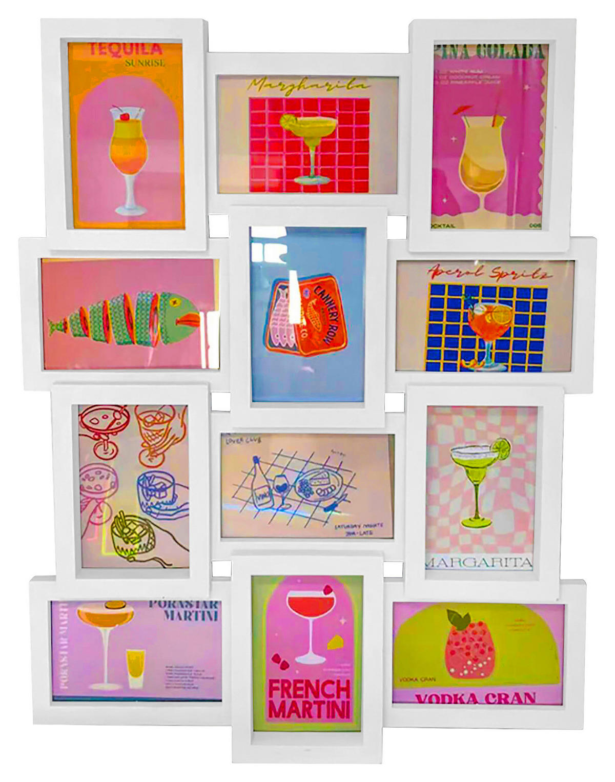 Bilderrahmen weiß Bilderrahmen-Galerie - weiß