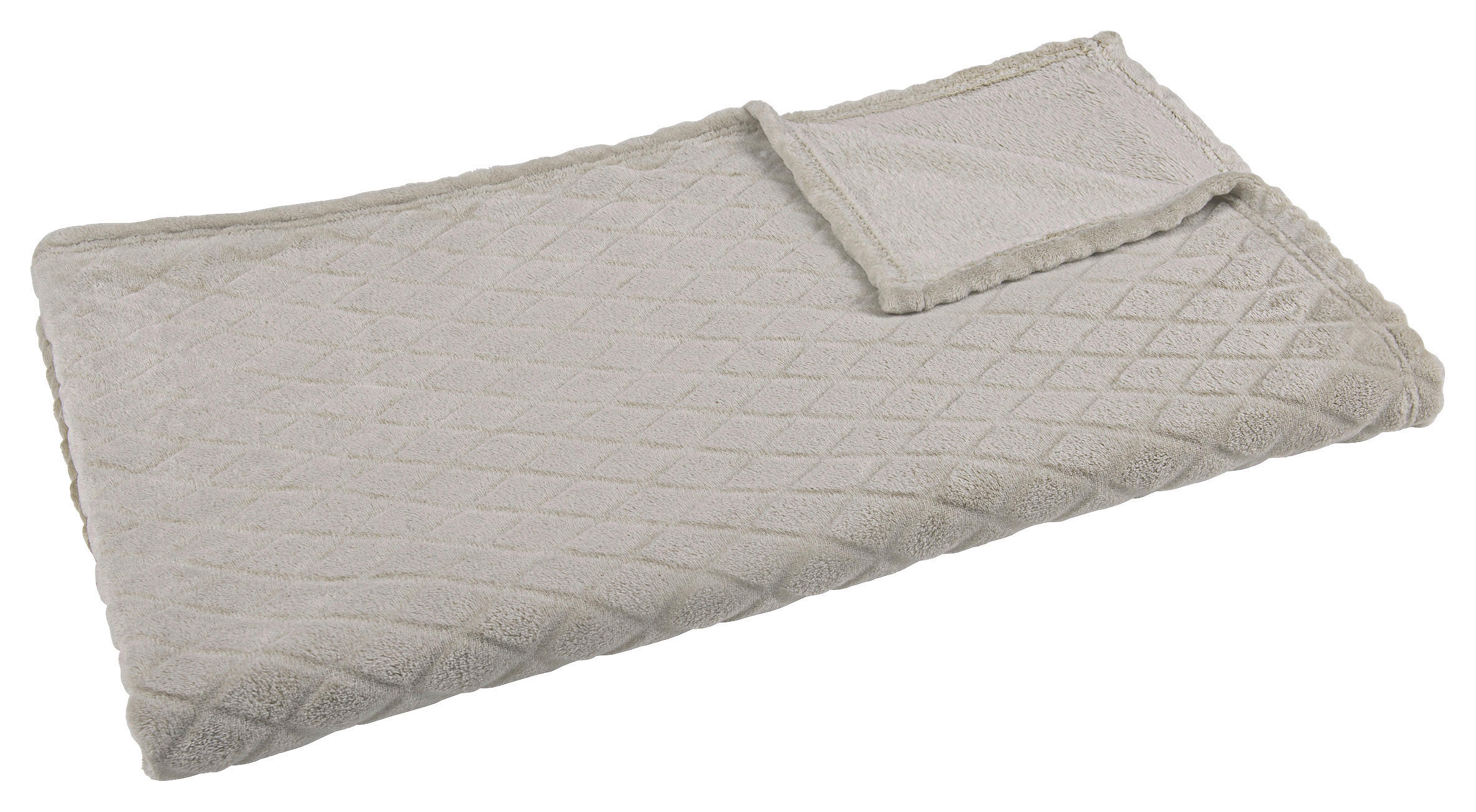 Flanelldecke Flanelldecke_Karo 140x180 kitt - kitt (140,00/180,00cm)