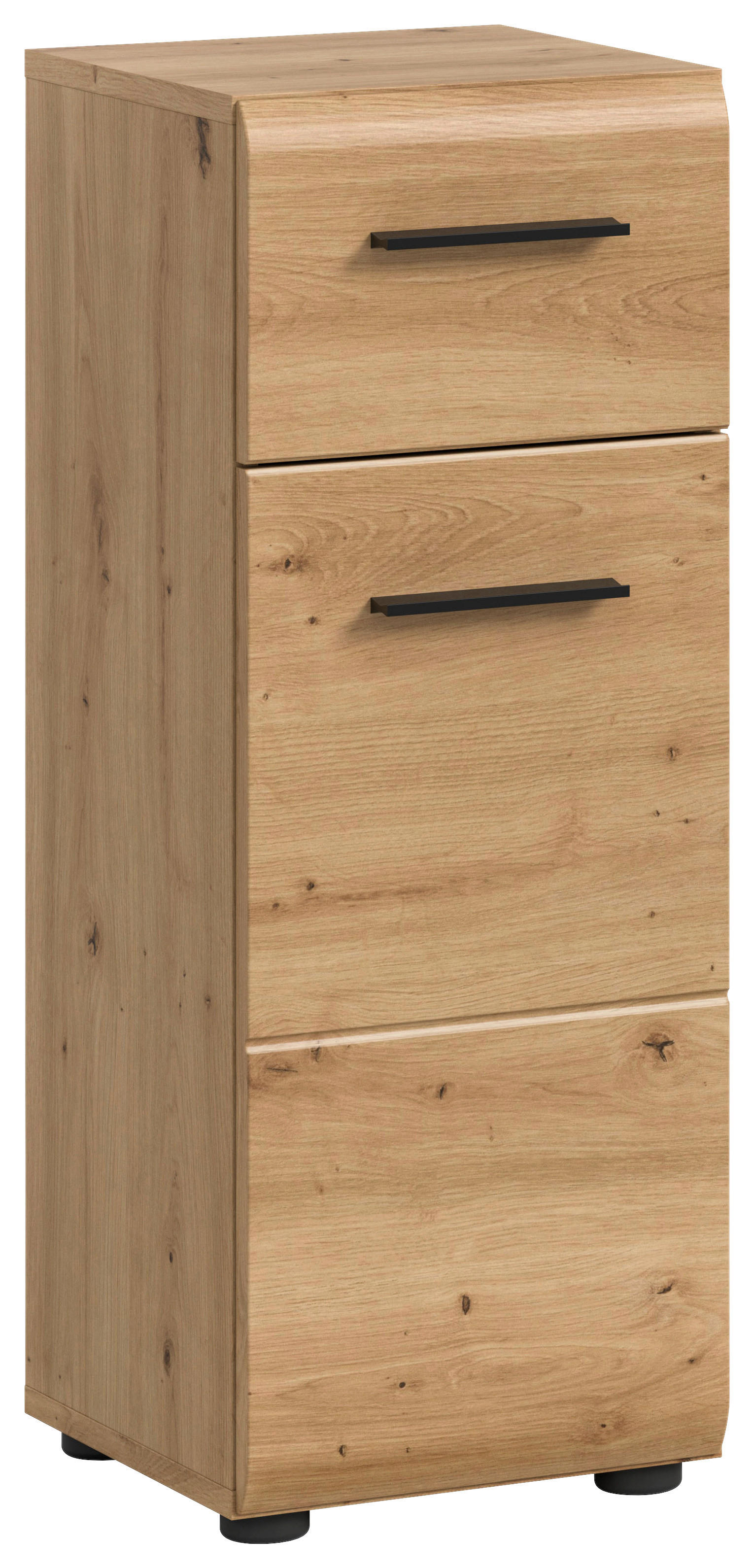 Schrank Ice Artisan Oak Nachbildung B/H/T: ca. 30x80x30 cm Ice - (30,00/80,00/30,00cm) - xonox.home