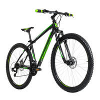 KS-Cycling Mountain-Bike 29 Zoll Sharp 622M schwarz ca. 29 Zoll Sharp - schwarz/grün (46,00cm) - KS-Cycling