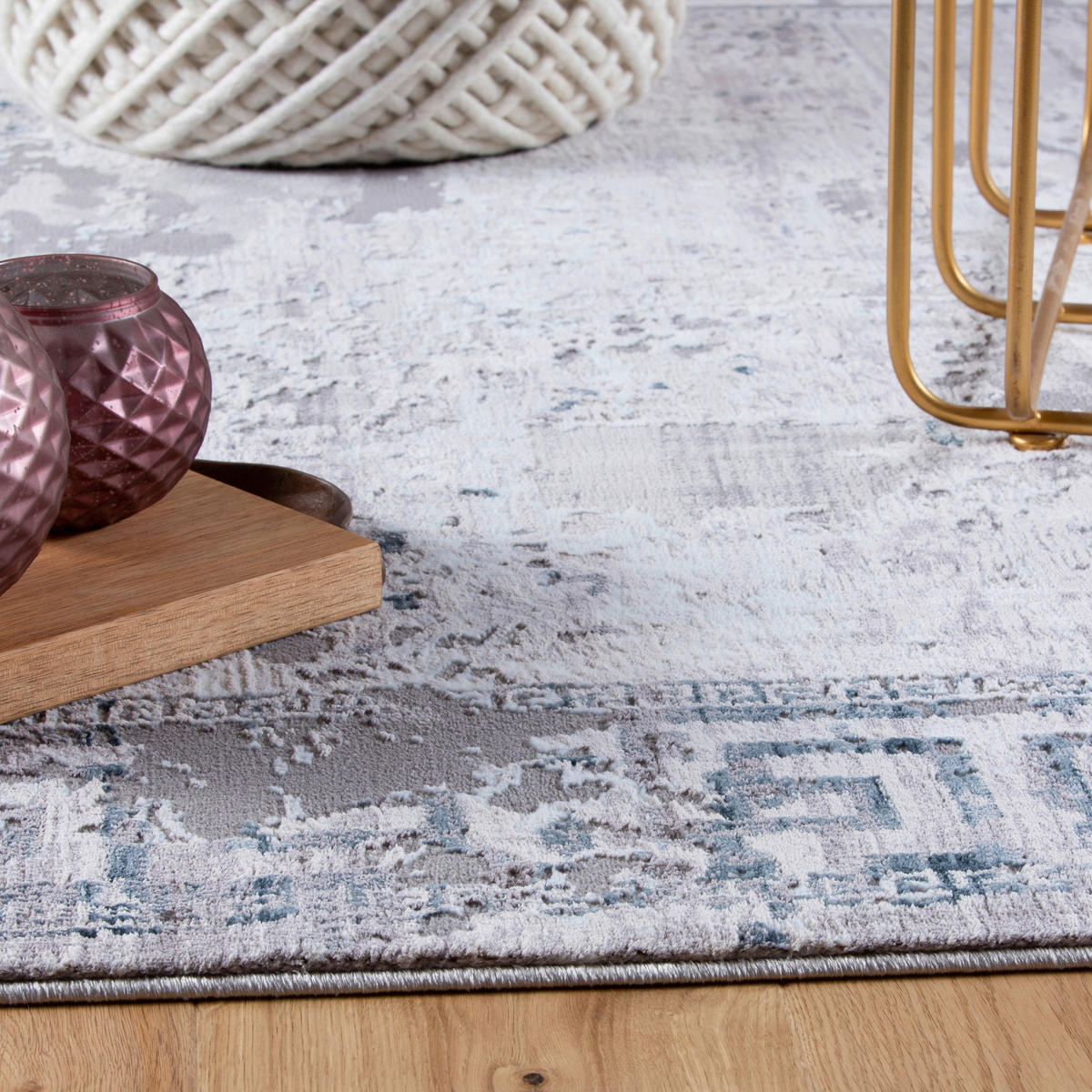 Obsession Teppich My Opal taupe B/L: ca. 160x230 cm My Opal - taupe (160,00/230,00cm) - Obsession