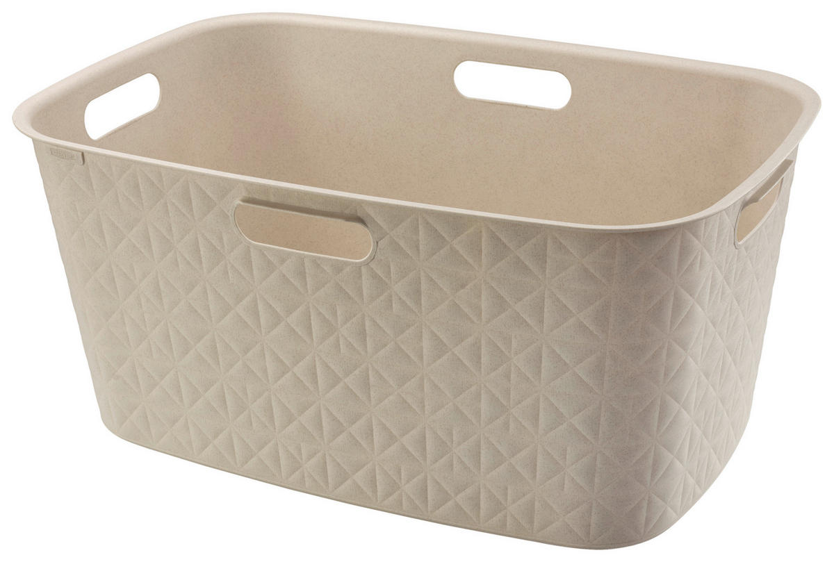 Curver Wäschekorb Softex creme B/H/L: ca. 37x27x57 cm Softex - creme (57,00/37,00/27,00cm) - Curver
