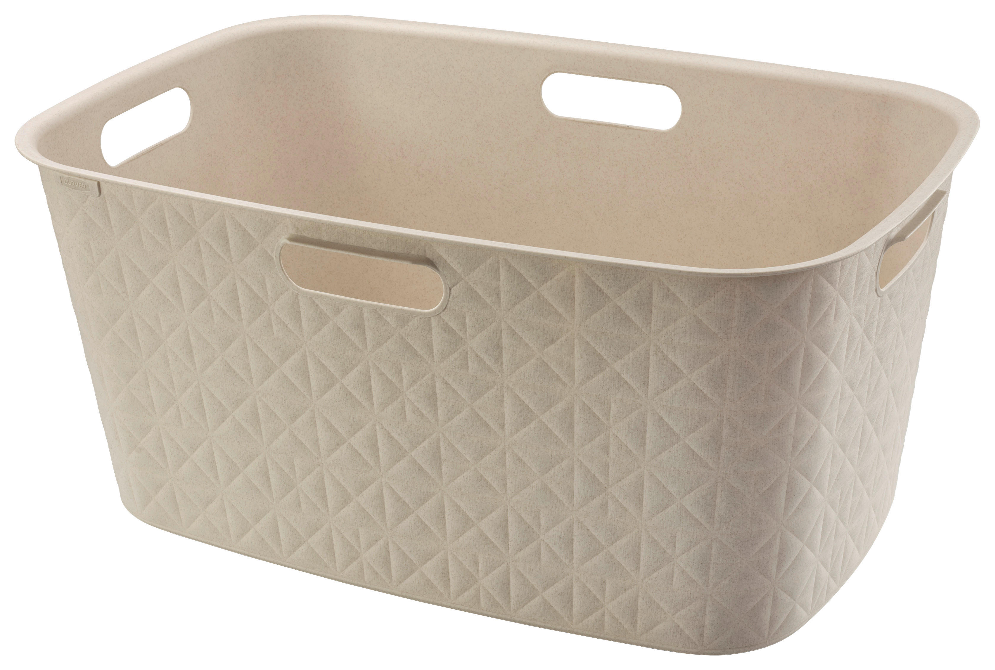 Curver Wäschekorb Softex creme B/H/L: ca. 37x27x57 cm günstig online kaufen