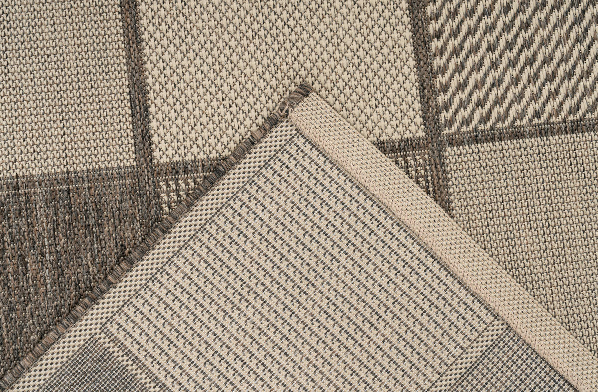 360Living Teppich Splash creme B/L: ca. 80x150 cm Splash - braun/creme (80,00/150,00cm) - 360Living