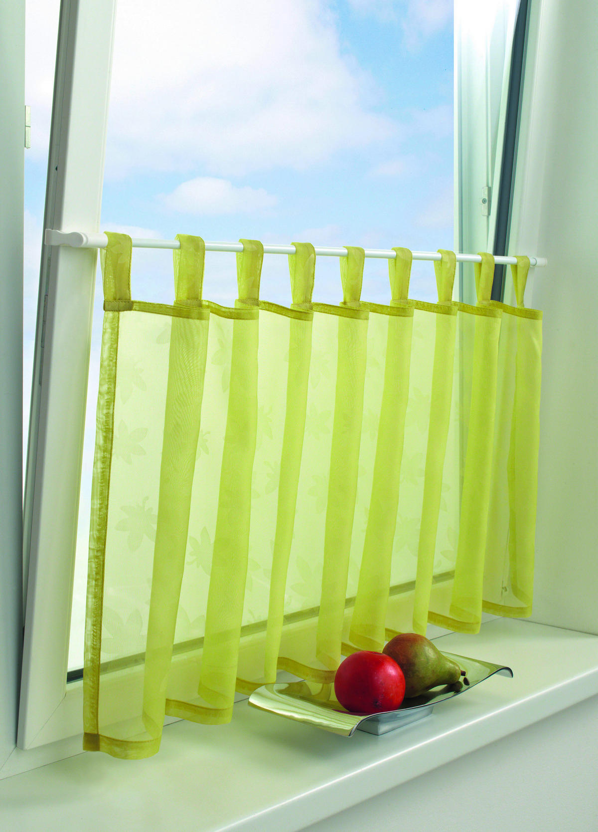 Boviva Vitragenstange Klemmvitrage - weiß (1,00cm) - Boviva