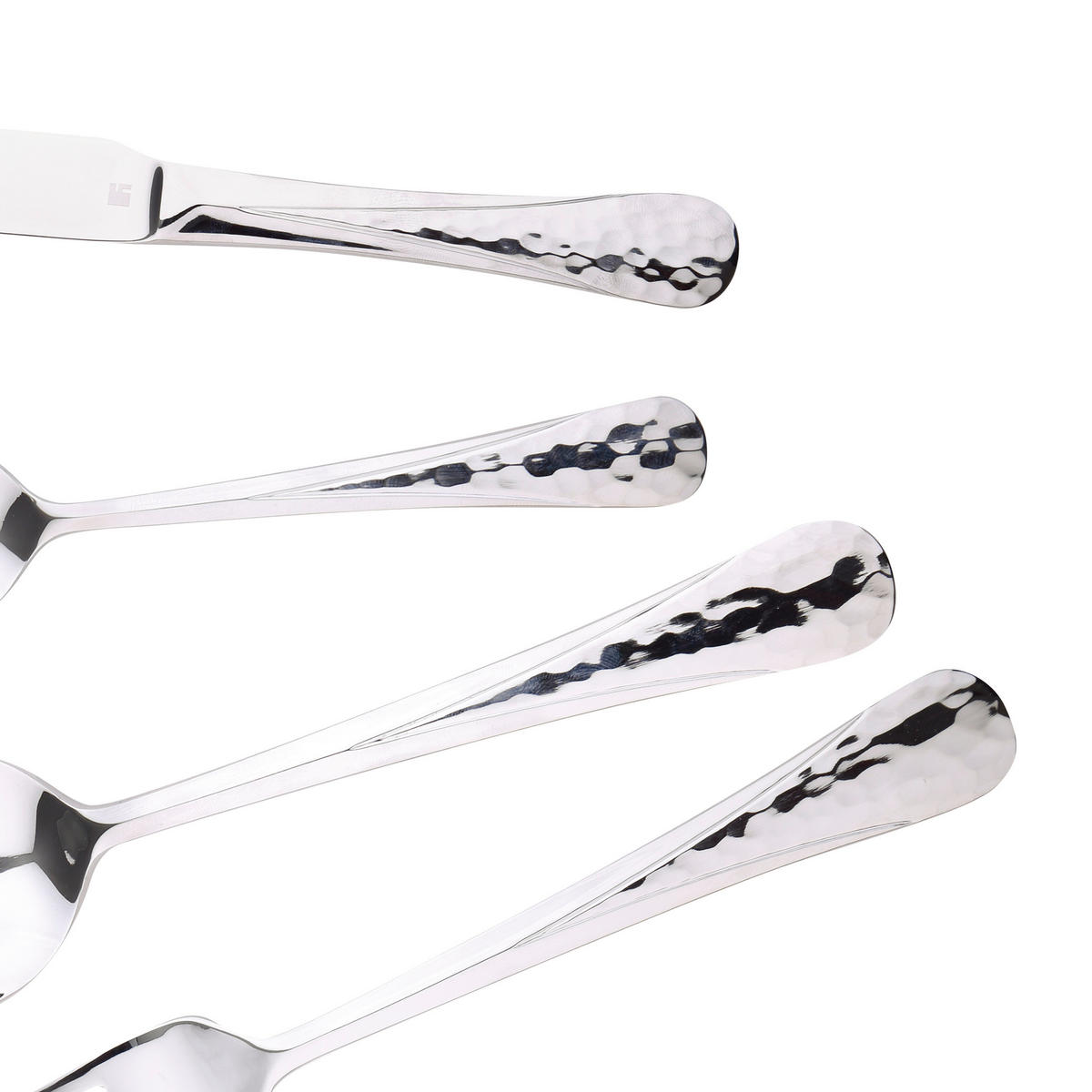 BERGNER Besteckset EIFFEL silber Edelstahl 24 tlg. EIFFEL - silber (27,00/17,00/7,50cm) - BERGNER