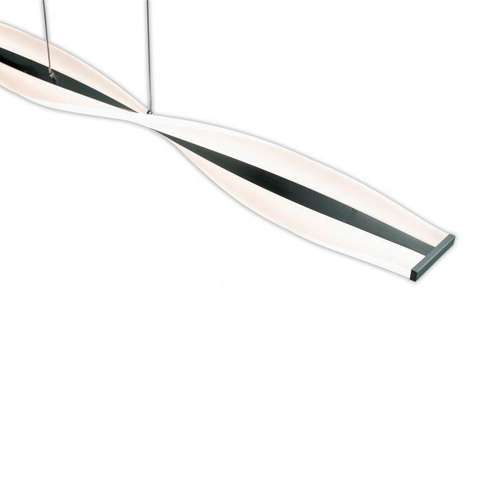 Näve Leuchten LED Pendelleuchte Nina - natur (10,00/150,00/115,00cm) - Näve Leuchten
