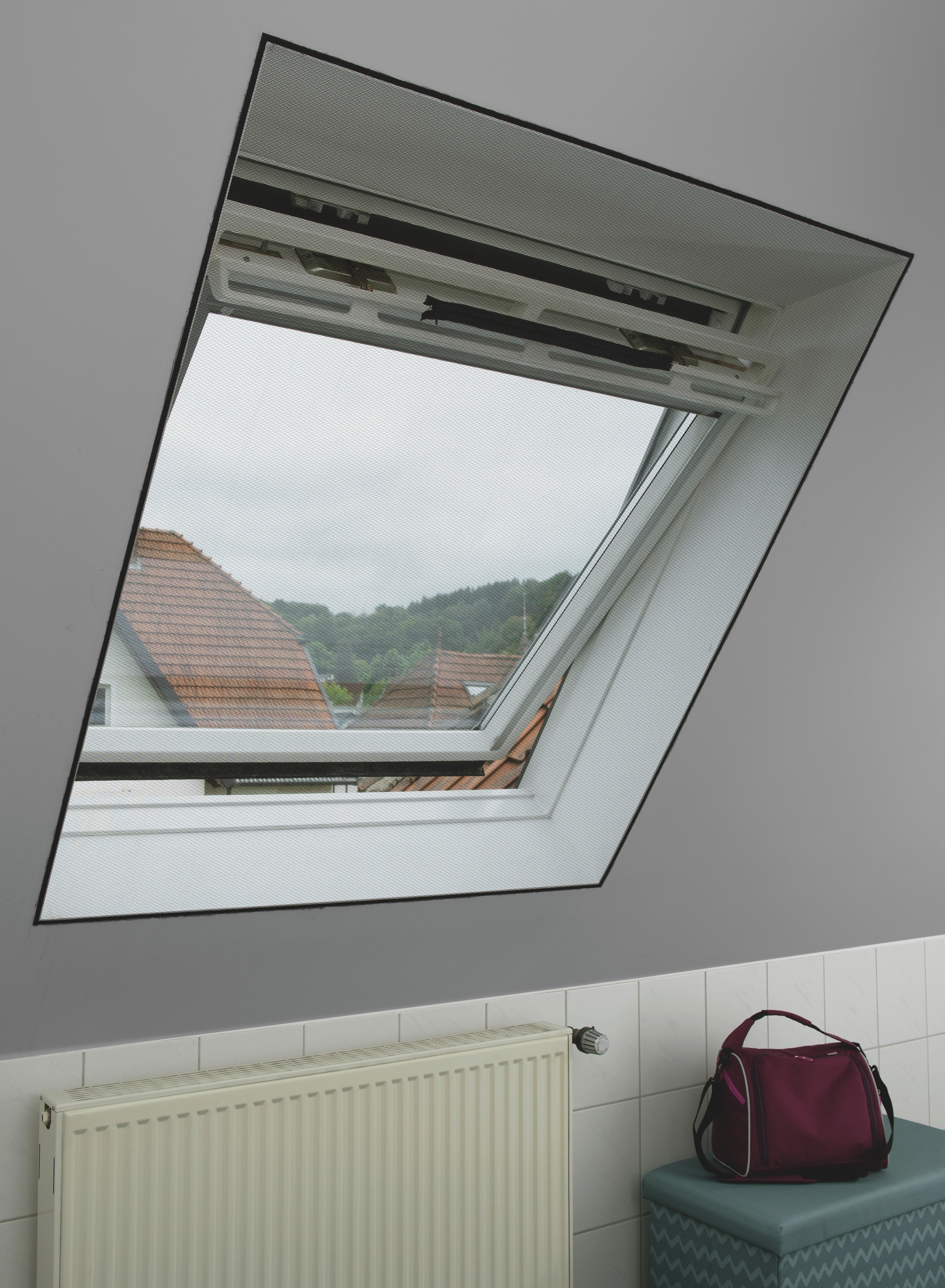 Insektenschutz Insektenschutz-Gaze für Dachfenster - schwarz (150,00/180,00cm)