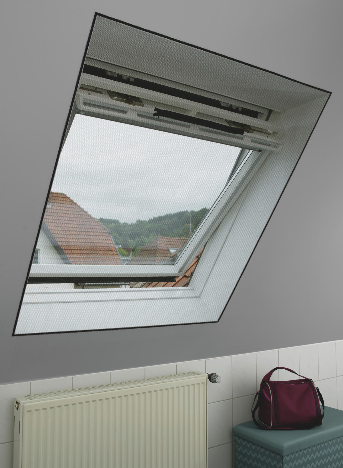 Insektenschutz Insektenschutz-Gaze für Dachfenster - schwarz (150,00/180,00cm)