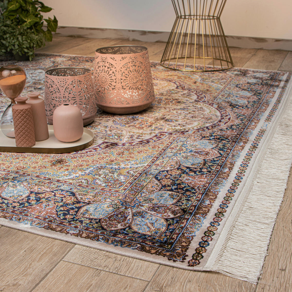 Obsession Teppich My Babylon of Obsession creme B/L: ca. 300x400 cm My Babylon of Obsession - creme (300,00/400,00cm) - Obsession