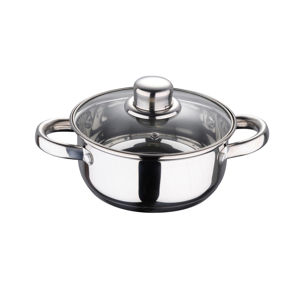 SAN IGNACIO Kochgeschirrset CASSEL silber Edelstahl 12 tlg. CASSEL - silber (47,50/28,00/19,00cm) - SAN IGNACIO