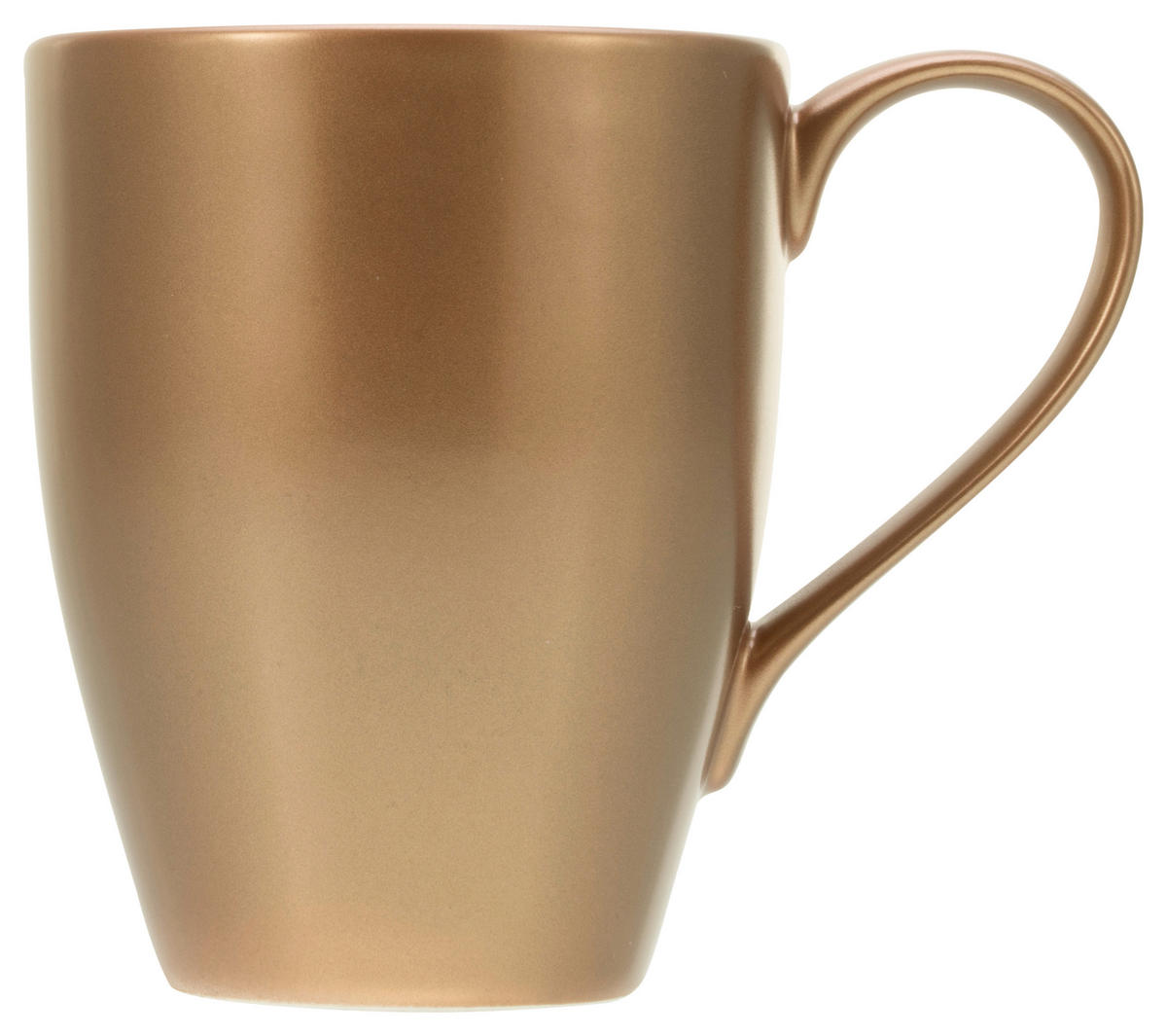 CreaTable Kaffeebecherset Golden Days gold Steinzeug 2 tlg. Golden Days - gold/weiß - CreaTable