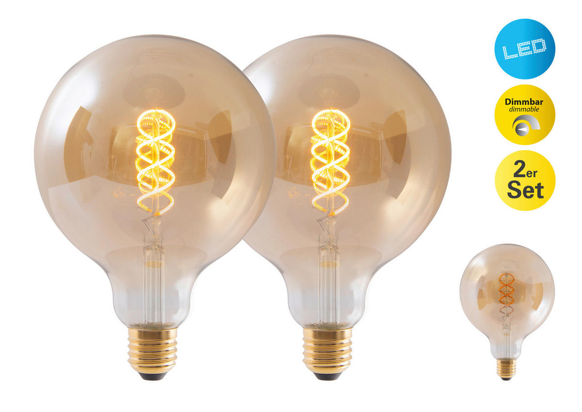 Näve Leuchten LED-Leuchtmittel NV4130402 E27 LED Leuchtmittel LED Leuchtmittel - amber (12,50/17,50/12,50cm) - Näve Leuchten