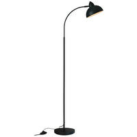 Bogenleuchte schwarz Metall B/H/L: ca. 54x150x54 cm E27 1 Brennstellen Stehleuchte_1flg.Fabienne - schwarz (54,00/54,00/150,00cm)