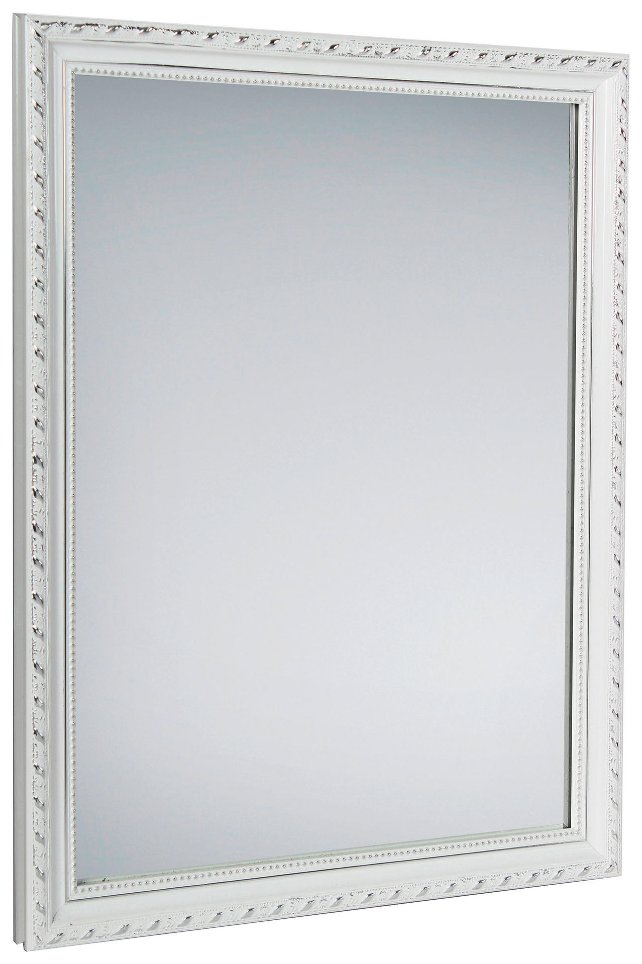 Rahmenspiegel Loreley weiß B/H: ca. 34x45 cm Loreley - weiß (34,00/45,00cm)